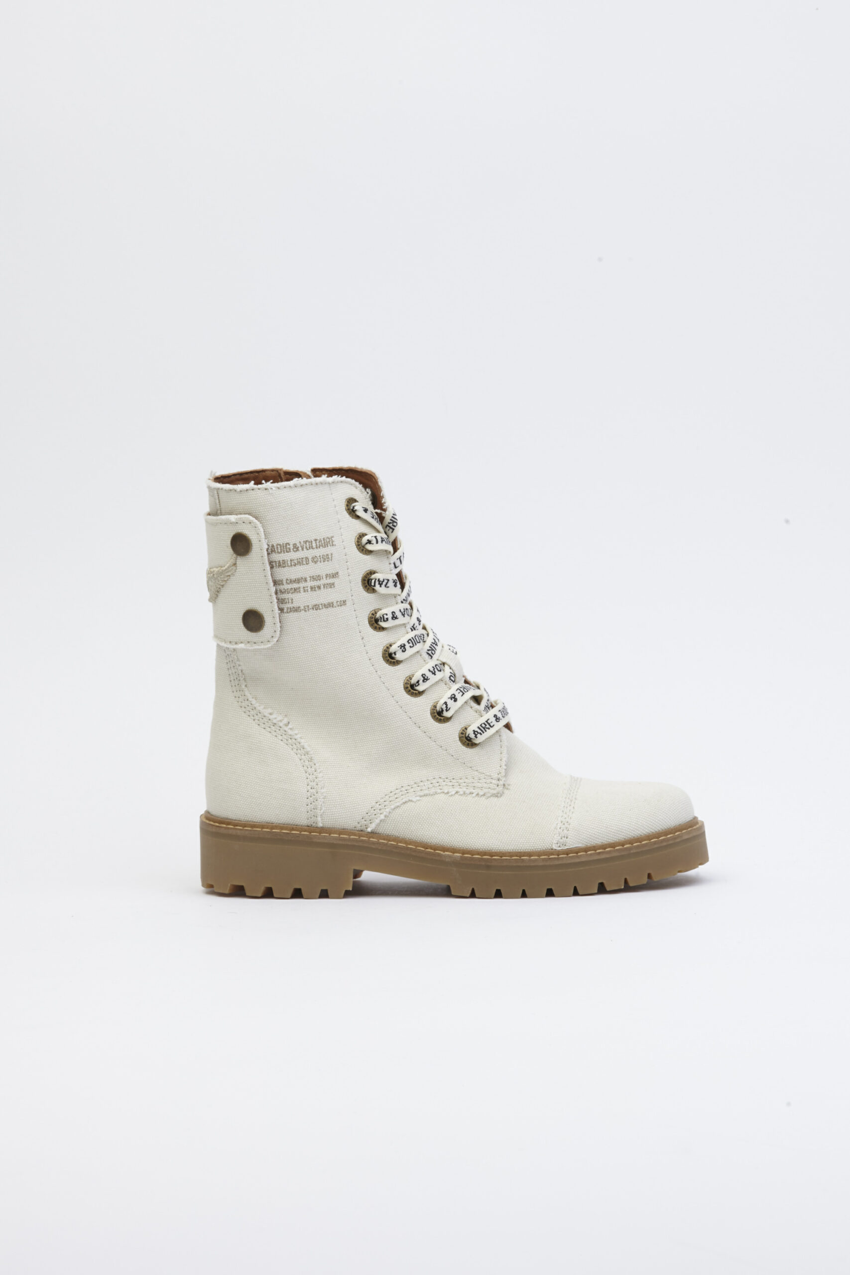 Zadig Voltaire Joe Canvas Boot Flash Aria Online