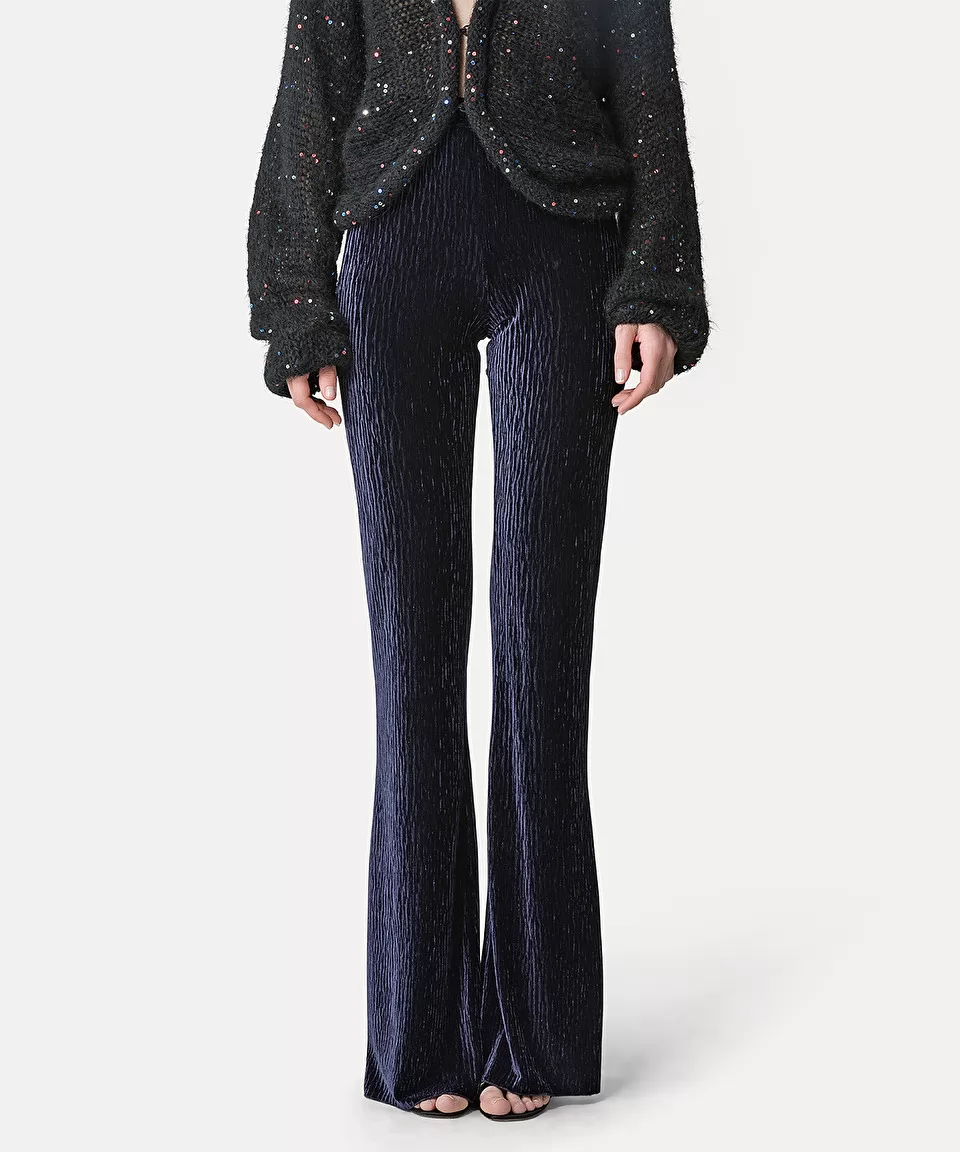 Palazzo Leggings in Velvet with Glitter - Calzedonia