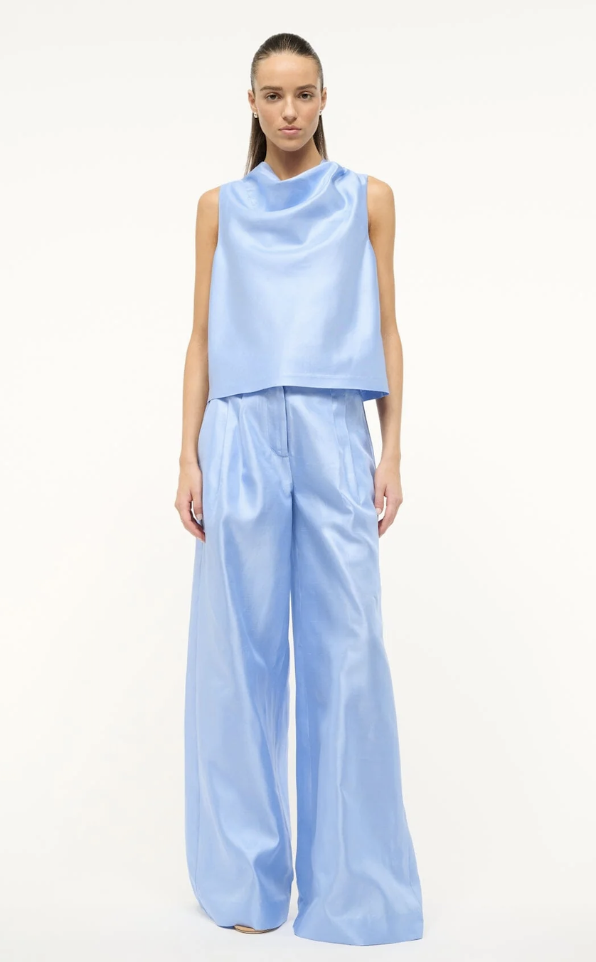 Staud Sasha Pant, Periwinkle